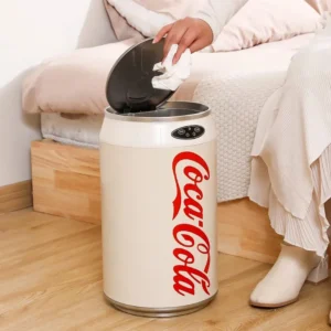 ​Smart Kitchen Waste Bins Creative Automatic Induction Opening Lid Trash Can Living Room Bedroom Cleaning Tools Accessories [კოდი: 491]