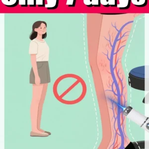 The new generation of blue light pens is a laser technology tool for varicose  in the legs