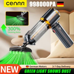 ​CENRR 2025 NEW Car Vacuum Cleaner  Powerful Mini 998000PA Portable Vacuum Cleaner for Home Appliance Handheld Blower Car Cleaner [კოდი: 21]