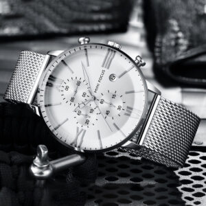 Elegant Men's Luxury Quartz Watch - Timeless Precision [code: 1811]