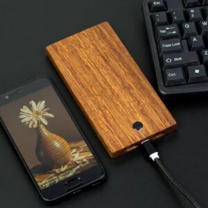 Eco-Friendly Wooden Power Bank - Fast Charge [code: 0732]