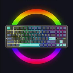 F87 RGB Gaming Keyboard - Wireless & Customizable [code: 0666]