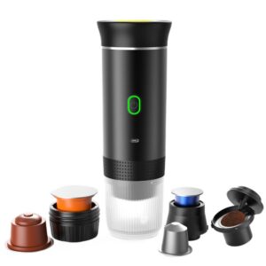 Compact Travel Espresso Maker for Coffee Lovers [code: 6295]