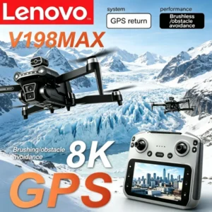 Lenovo 8K V198MAX Drone Professional FPV Foldable Quadcopter Brushless Laser Obstacle Avoidance Optical Flow RC Drone [Code: 400]
