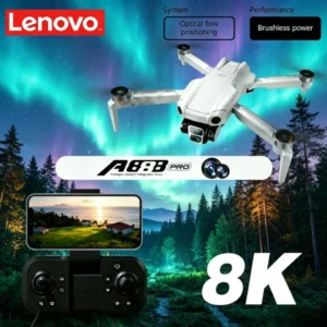 Lenovo A888 Pro Drone Professional 8K Dual Camera 5G WIFI Remote Control with screen Brushless Motor Avoidance Quadcopter [Code: 398]