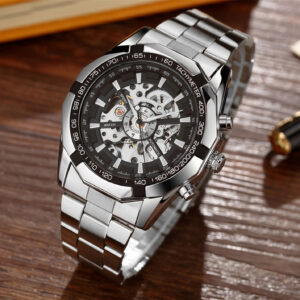 Elegant Mechanical Watch for Men - Classic Design [code: 0298]