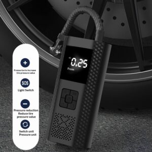 Portable Electric Air Pump Tire Inflator [code: 0639]