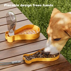 Portable Pet Water & Food Bottle for Travel [code: 0702]